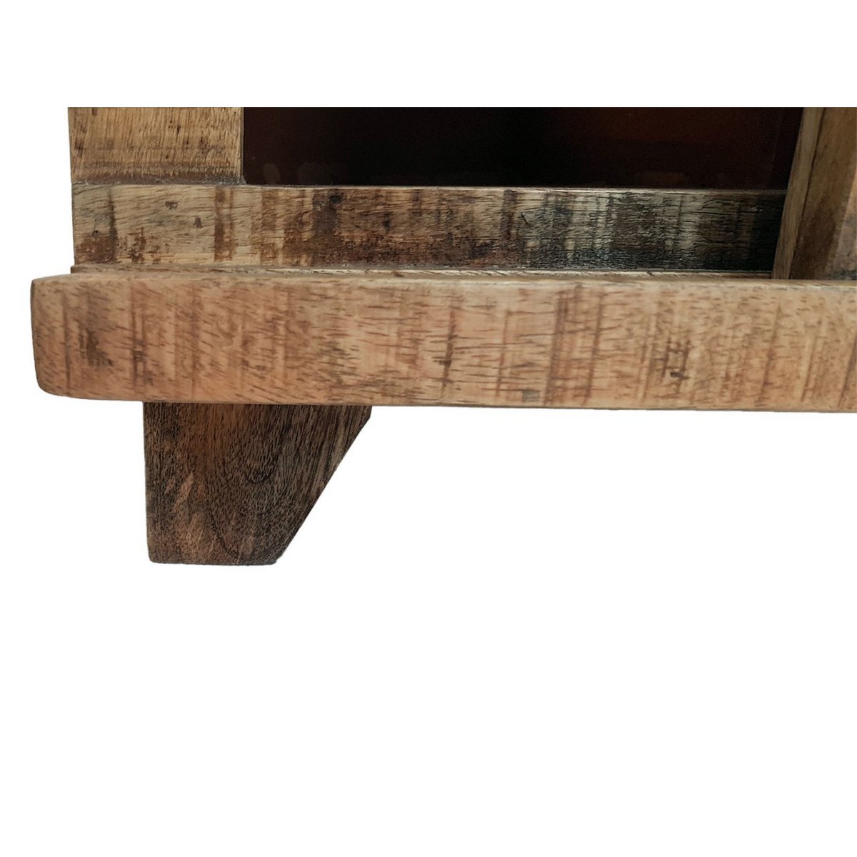 Wine rack W 72 H 80 cm wine cabinet house bar wine bar bar cabinet sideboard California natural mango wood