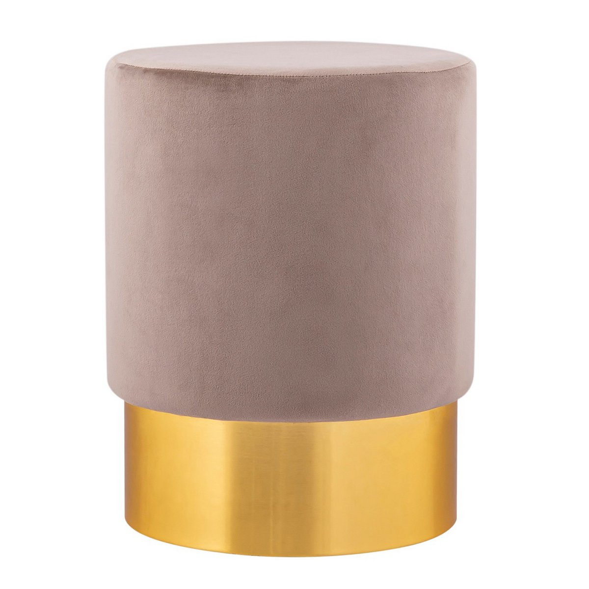 Velvet stool 2nd choice velvet pouf Ø 31 H 43 cm stool pouf velor stool can hold up to 150 kg
