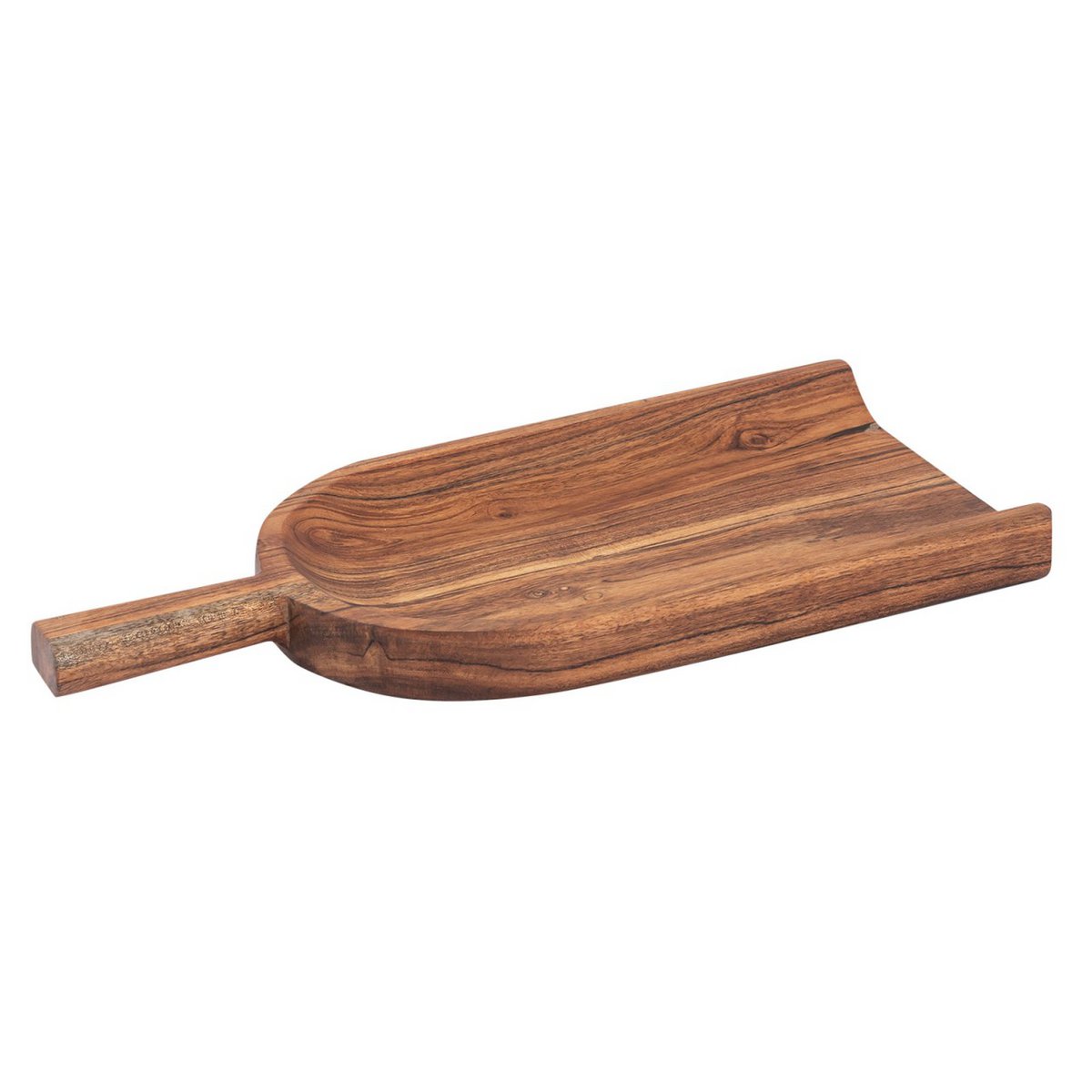 Wooden shovel decorative shovel wood 45x20cm bowl solid acacia