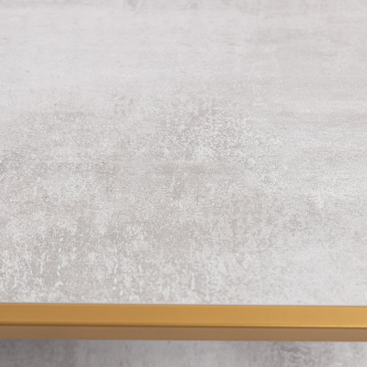 Stalux TV cabinet 'Luuk' 150cm, color gold / concrete