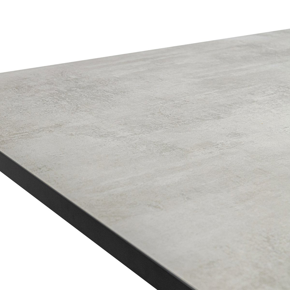 Stalux Dining table 'Gijs' 200 x 100cm, color black / concrete