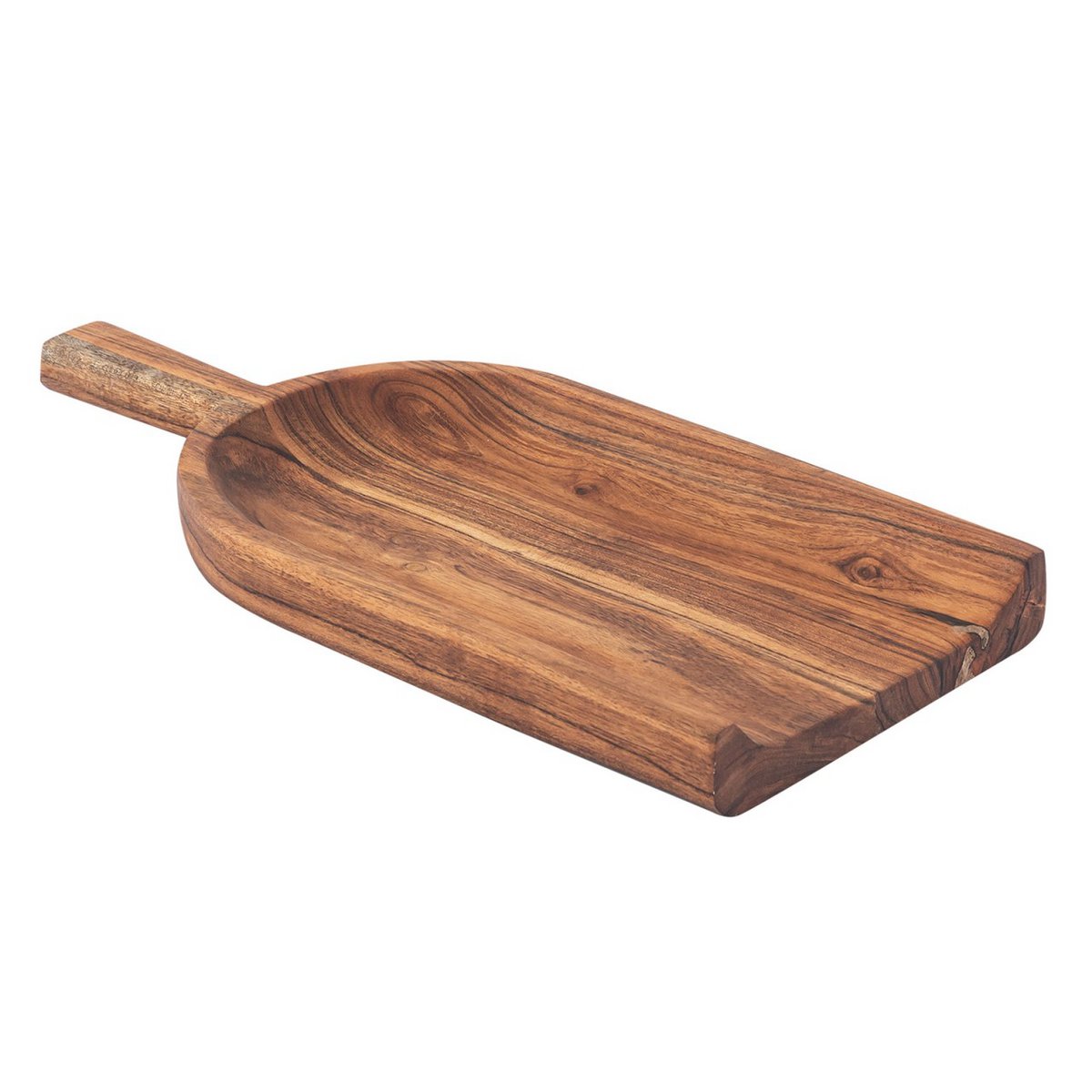 Wooden shovel decorative shovel wood 45x20cm bowl solid acacia