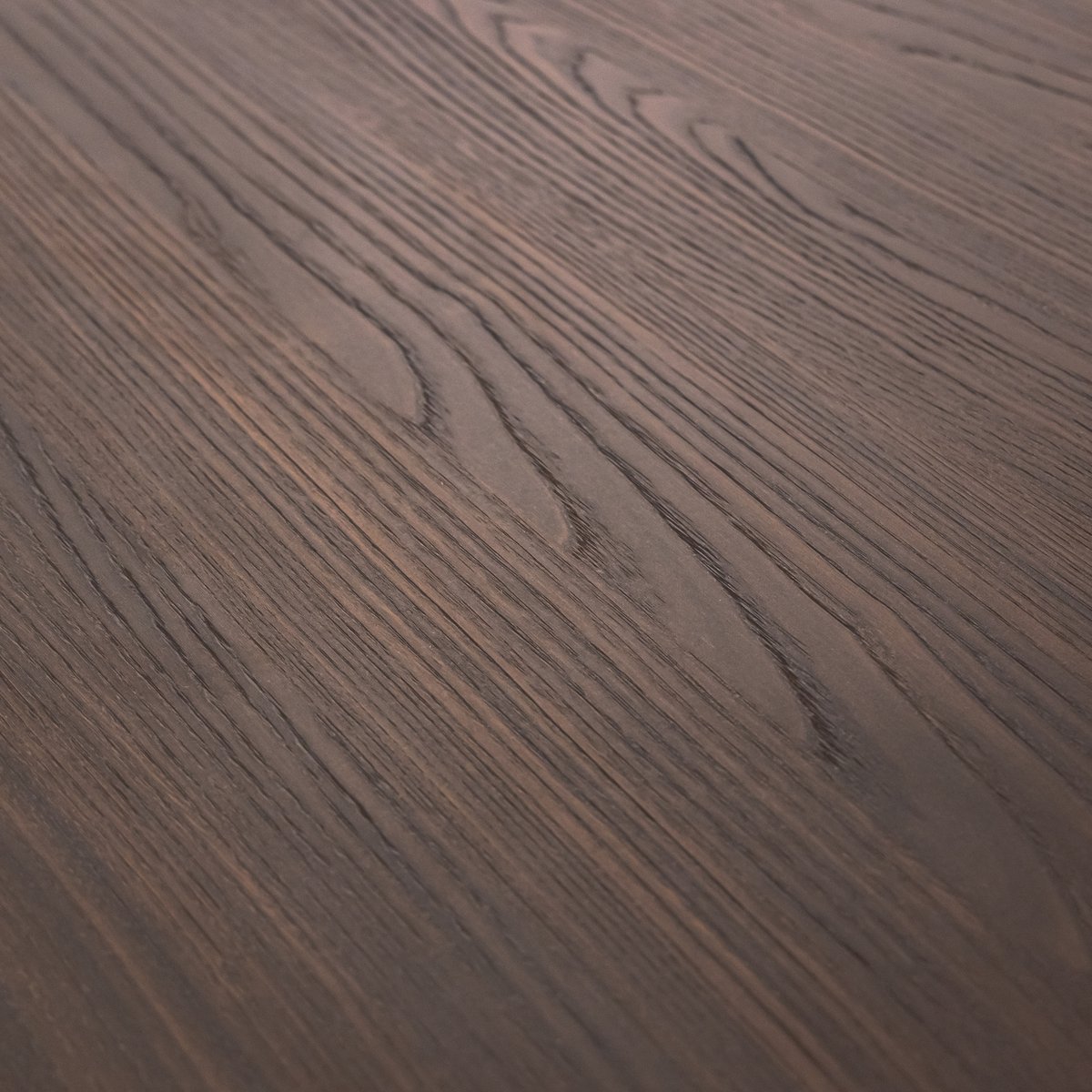 Stalux Oval dining table 'Mees' 240 x 110cm, color black / brown wood