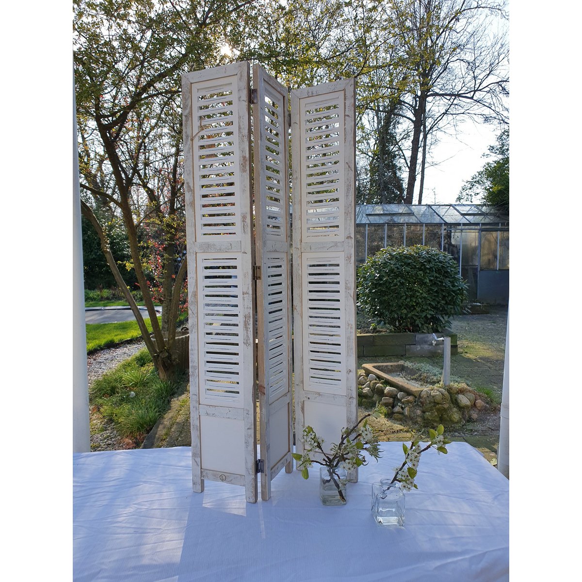 home deco old dutch shutter 118 - white