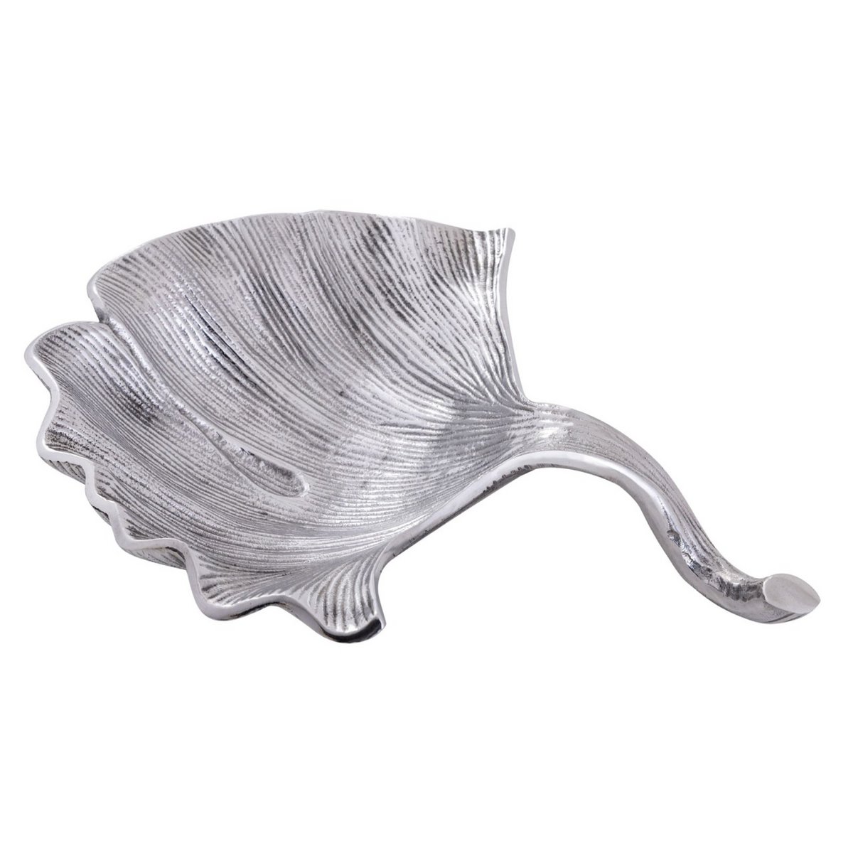 Decorative bowl bowl Masterbox 12-piece aluminum ginkgo large gold or silver leaf bowl
