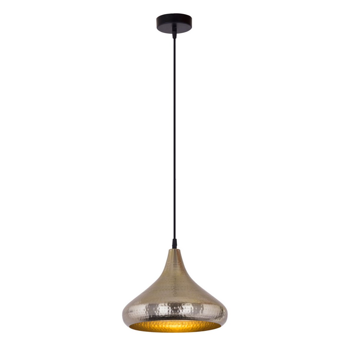 Hanging lamp pendant light metal hanging light dining table ceiling lamp teardrop shape gold/silver vintage