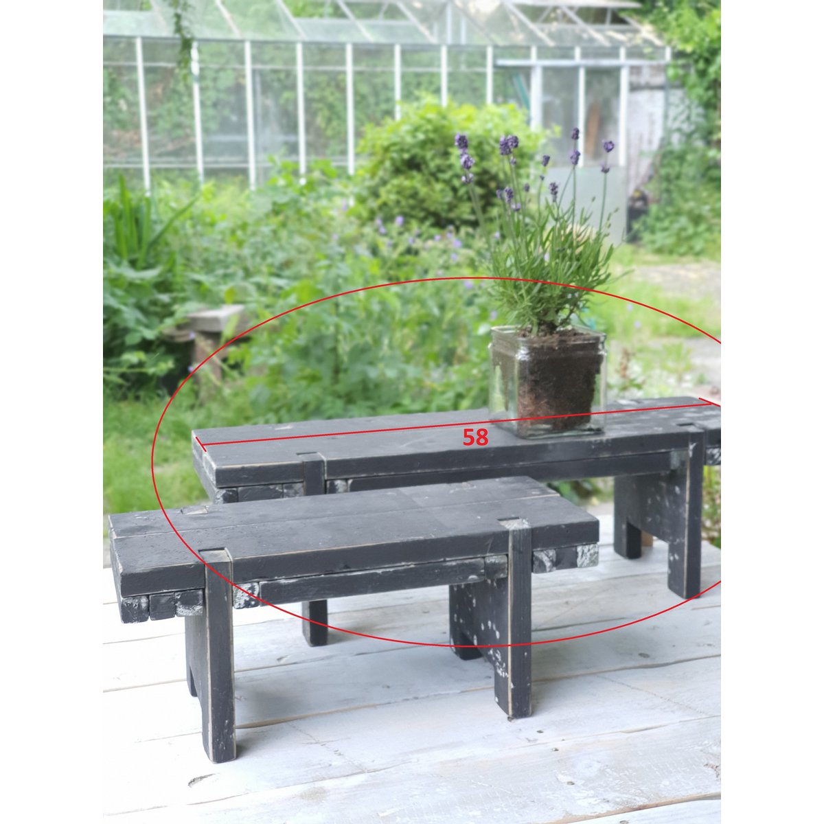 home dec black berlin window table 58
