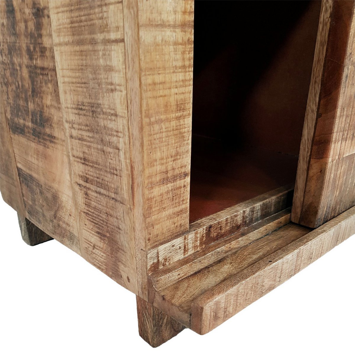 Wine rack W 72 H 80 cm wine cabinet house bar wine bar bar cabinet sideboard California natural mango wood