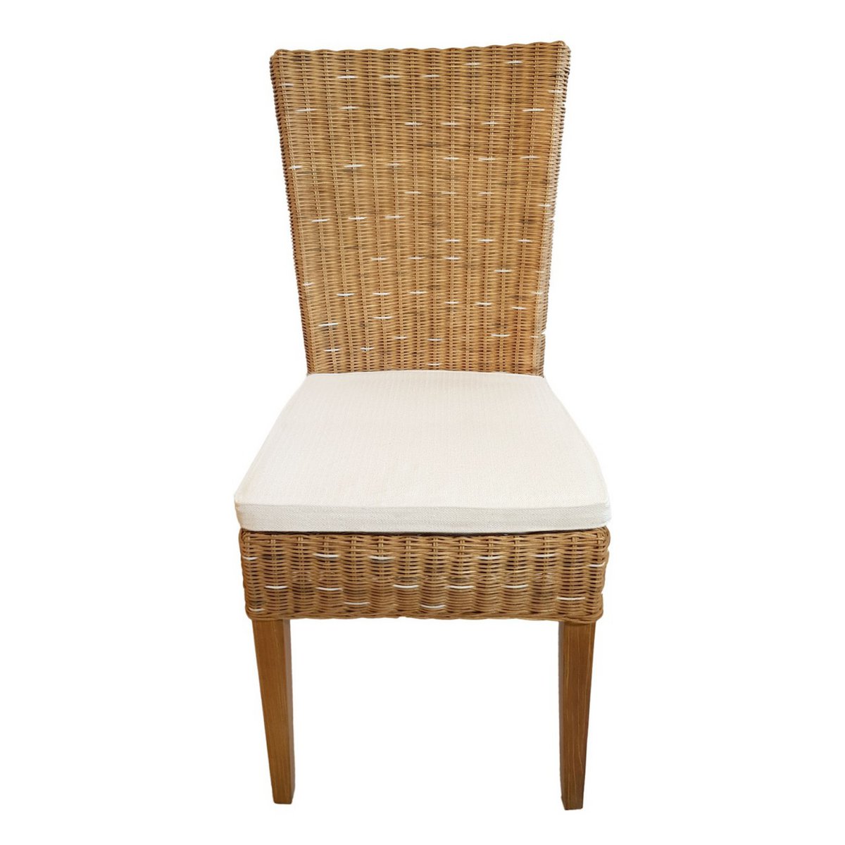 Dining room chairs rattan chairs winter garden chairs wicker chairs Cardine 4 pieces chair capuccino