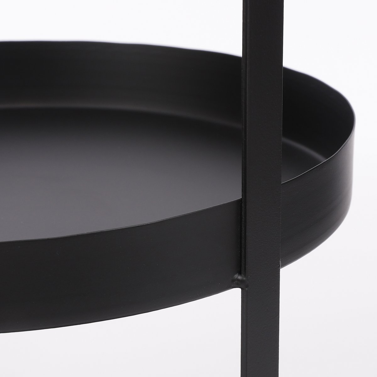 Etagère - H41 x Ø25 cm - Metal - Black