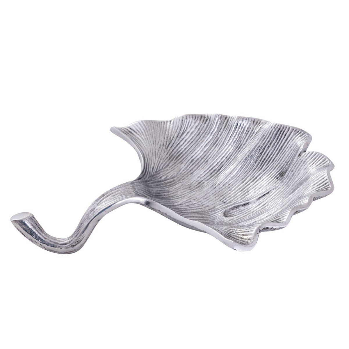 Decorative bowl bowl Masterbox 12-piece aluminum ginkgo large gold or silver leaf bowl