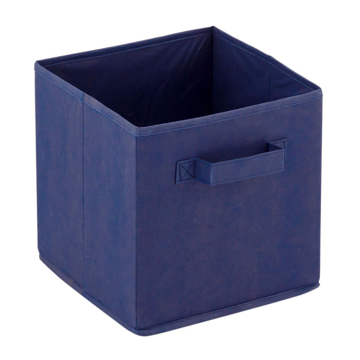Foldable storage boxes 28x27x27 cm pack of 6 square storage boxes