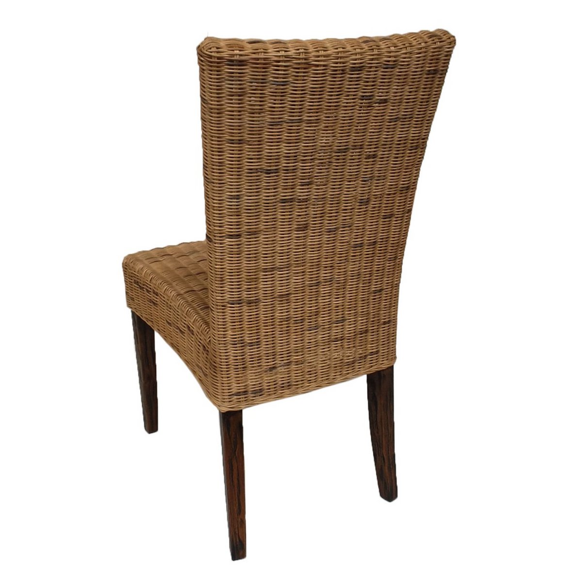 Dining room chair rattan chair winter garden wicker chair Cardine cabana brown