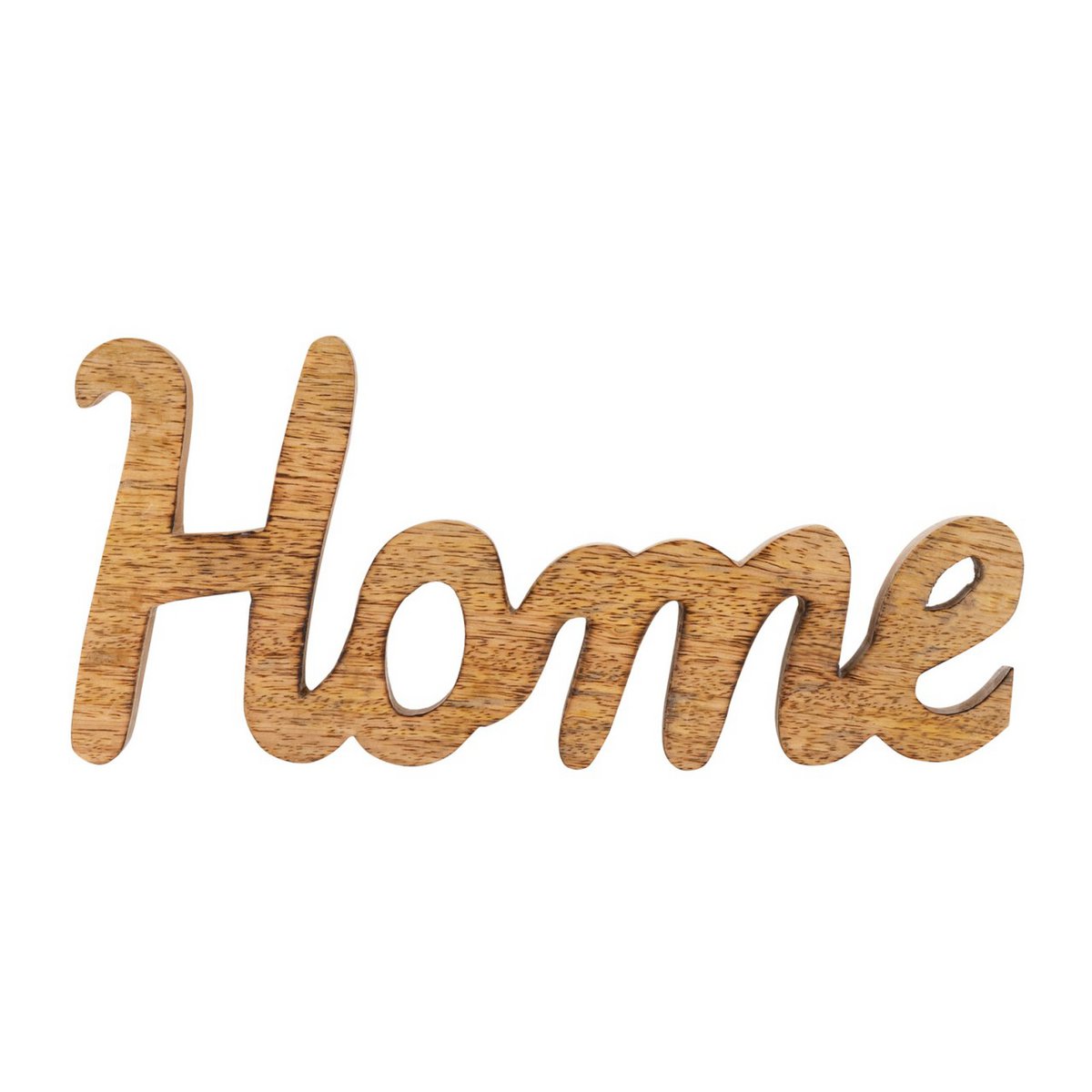 Wooden figure lettering Home W28x12cm Masterbox 24 pieces decorative lettering solid mango wood