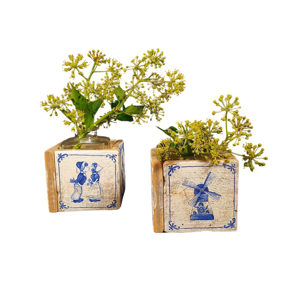 pot old dutch tiles 9 holland bottom up