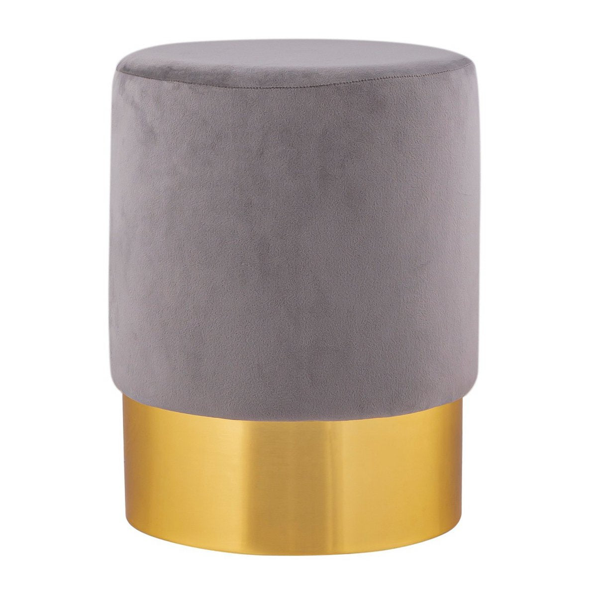 Velvet stool 2nd choice velvet pouf Ø 31 H 43 cm stool pouf velor stool can hold up to 150 kg