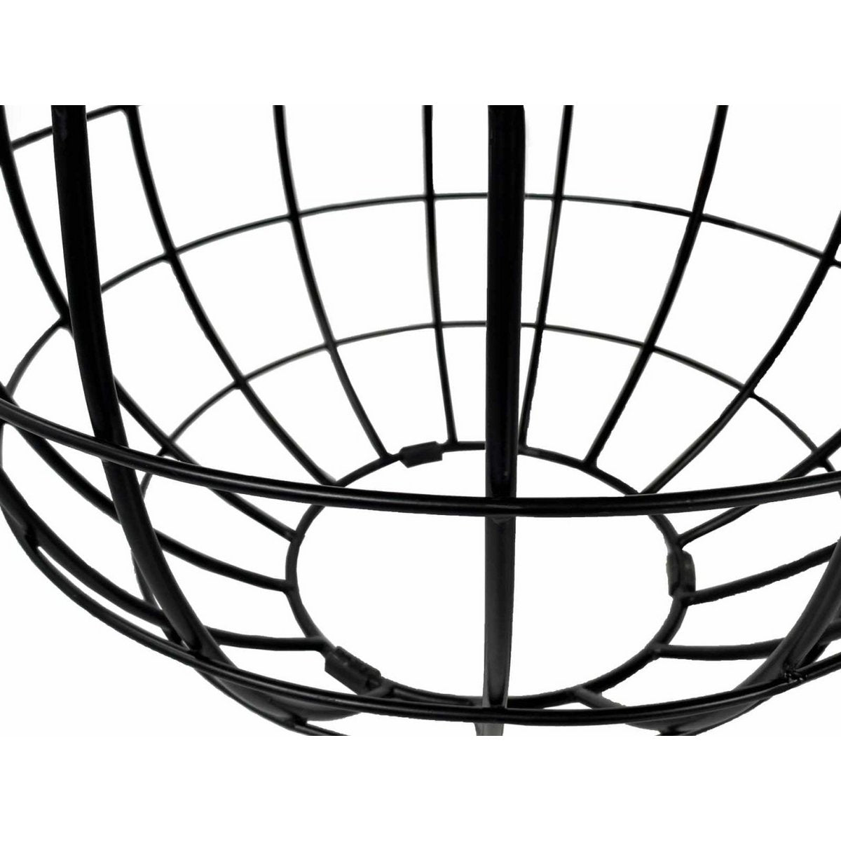 Coffee table ø 55 cm living room table round side table sustainable London metal wire frame grid