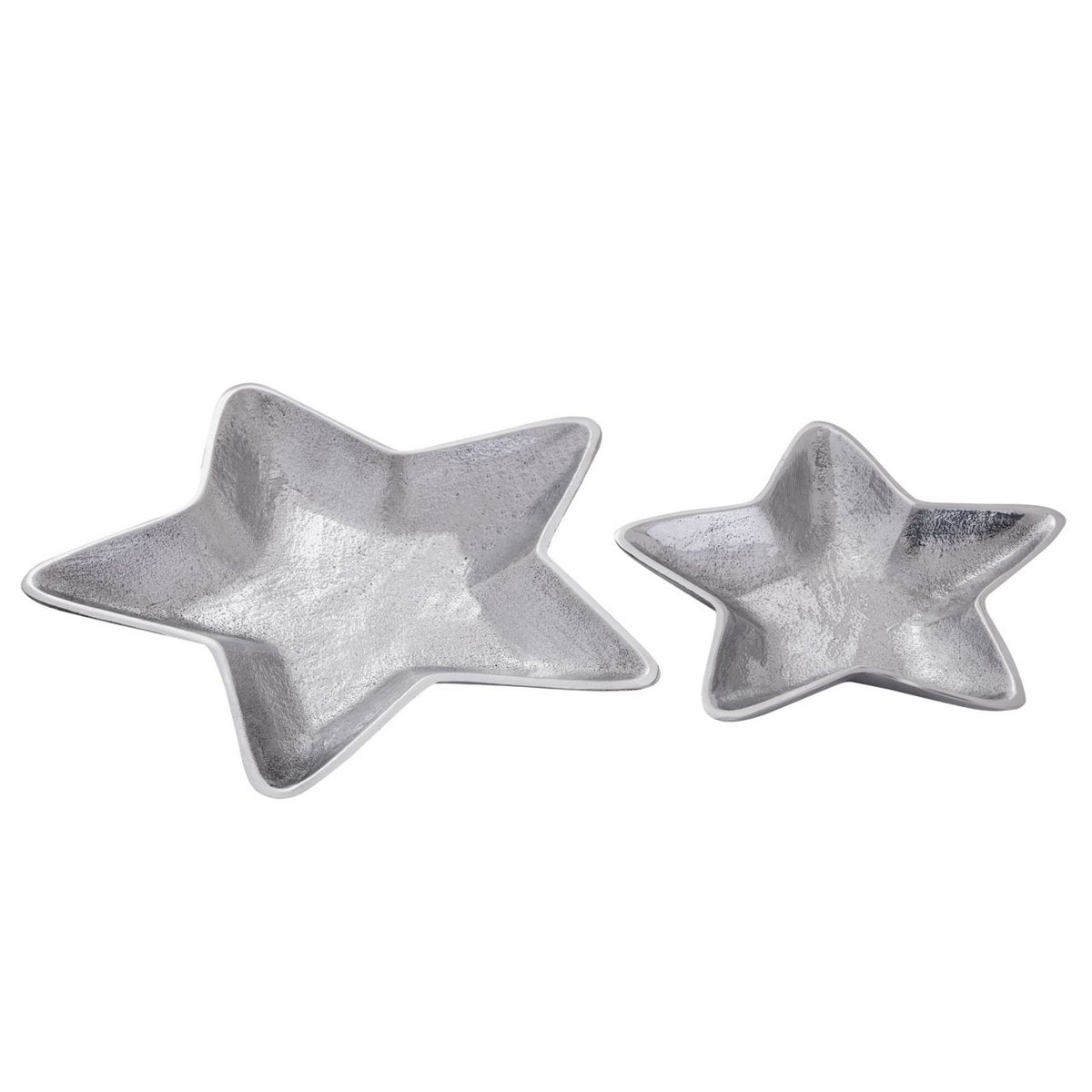 Decorative bowls star 12x set of 2 Masterbox Starlight gold or silver Christmas decoration aluminum