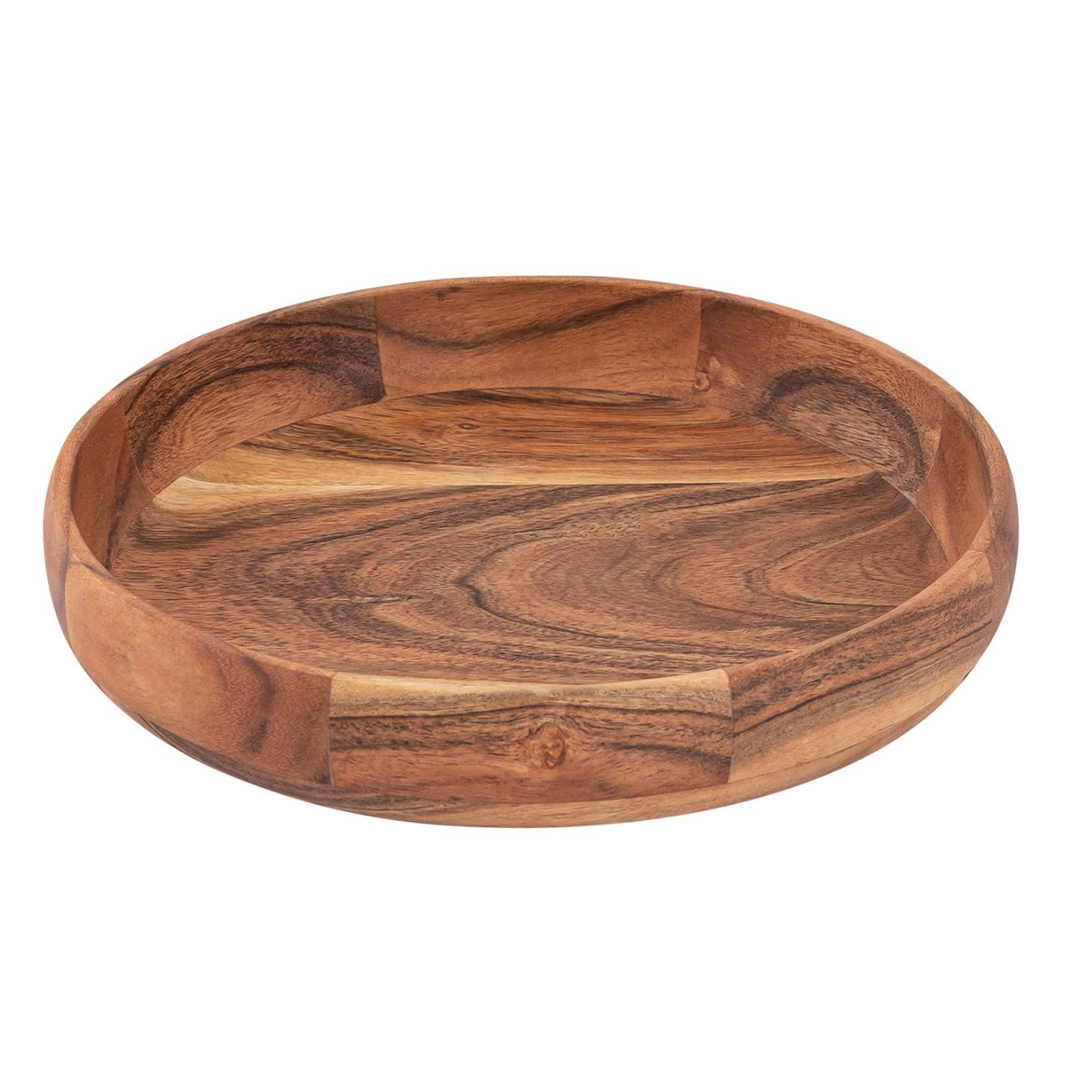 Wooden bowl decorative bowl fruit bowl wood ø30cm food-safe solid acacia