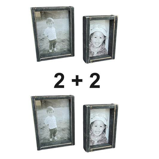 home deco black berlin deep photo set 2x set