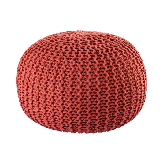 Seat pouf ø55cm pouf knitted stool knitted pouf PREMIUM indoor patio pool garden sustainable