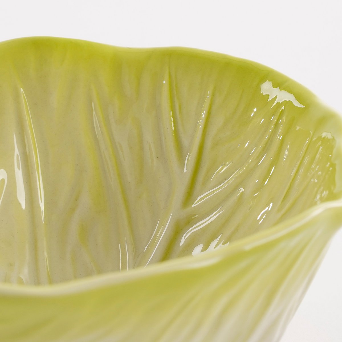Salad bowl - L12 x W12 x H6 cm - Ceramic - Light green