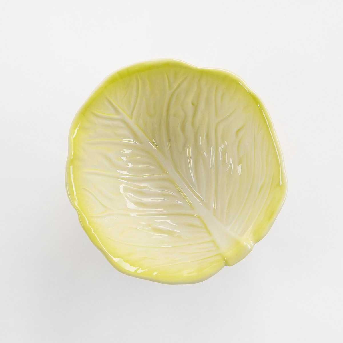 Salad bowl - L12 x W12 x H6 cm - Ceramic - Light green