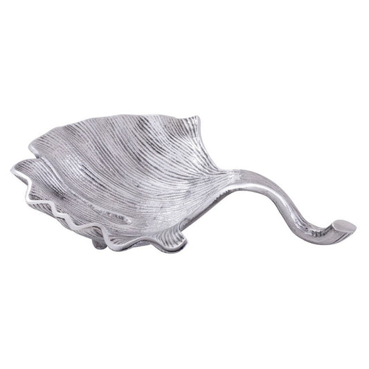 Decorative bowl bowl aluminum ginkgo large gold or silver leaf bowl