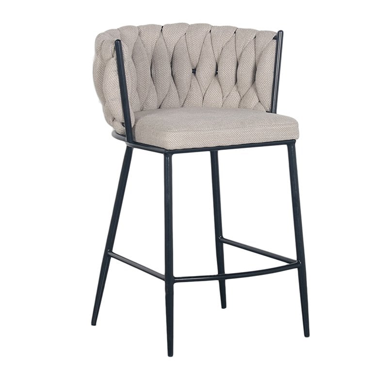 Wave kitchen bar chair beige