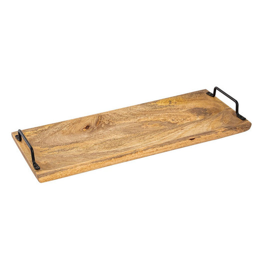 Wooden tray Tray wood 50x20cm Serving tray Serving tray Decorative tray made of solid mango wood