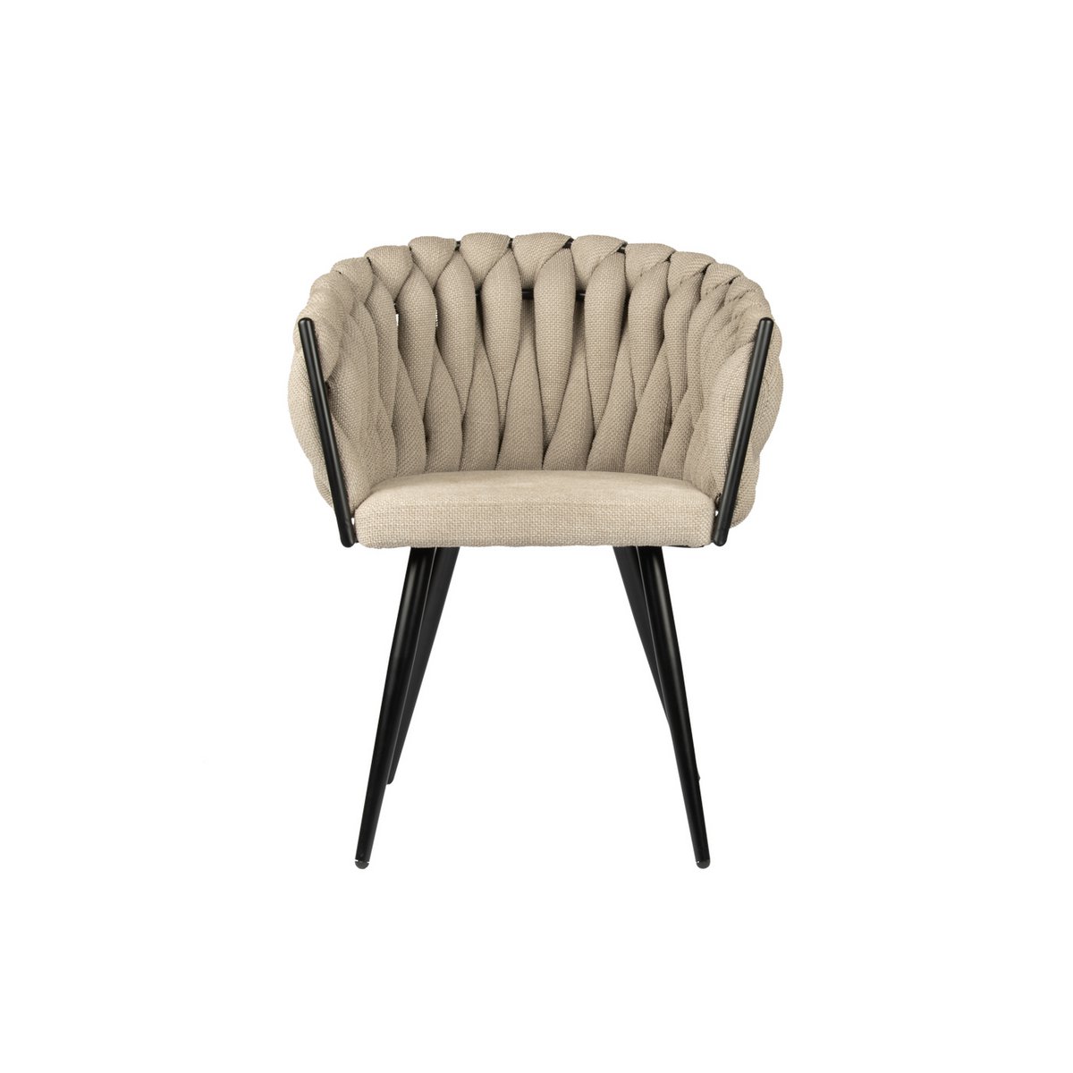 Wave chair beige (Set of 2)